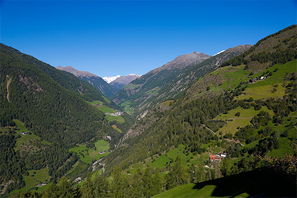 Vista sulla valle